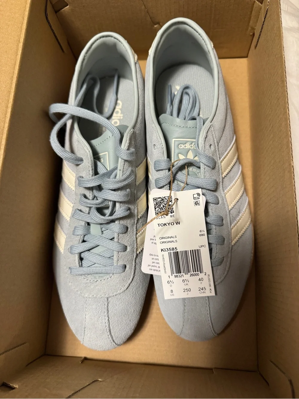 adidas Tokyo W Wonder Sage / Off White / Gum Sneakers — Size 8